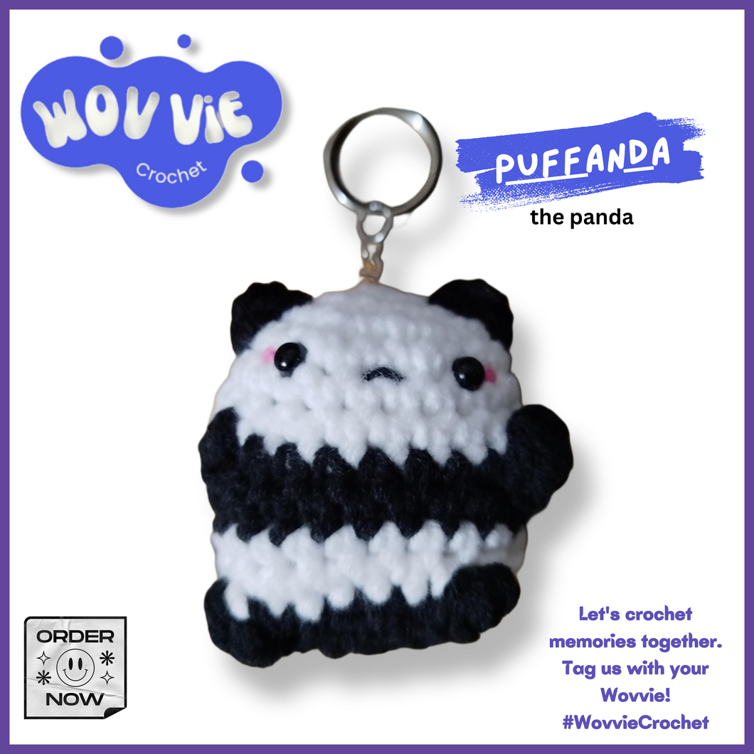 Wovvie Keychain - Puffanda the panda